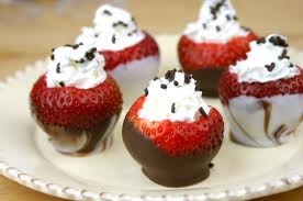 Chocolate Covered Strawberry Chocolate Shots
