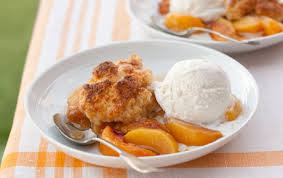 Peach-Bourbon Cobbler
