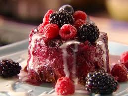 Berry pudding