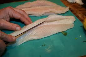 flounder sliced